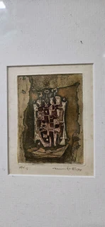 2 x Dirk Meerkotter Numbered Lithographs