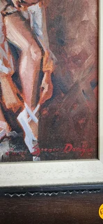 Coral Spencer: Oil Painting Dancer