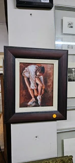 Coral Spencer: Oil Painting Dancer