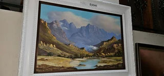 Danie van Niekerk Oil Landscape