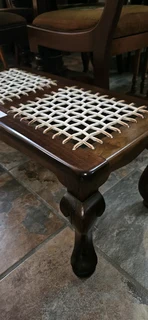 Stinkwood Riempie Stool