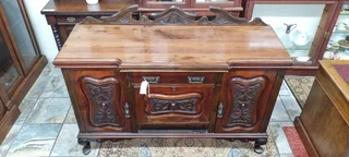 Art Nouveau Walnut Sideboard