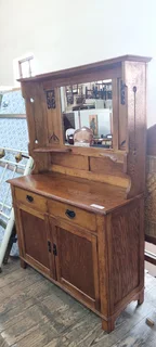 Oak Nouveau Chiffonier