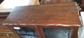 Imbuia 2-door Display Cabinet