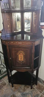 Sheraton Rosewood Corner Cabinet