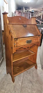 Oak Art Nouveau Bureau