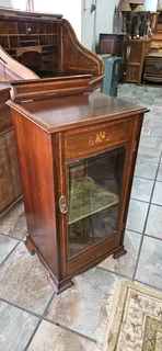 Edwardian Mahogany Inlaid Music Cabinet