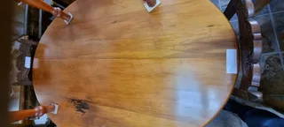 19thC Yellow-wood and Stinkwood Table