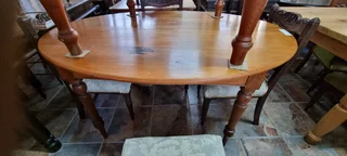 19thC Yellow-wood and Stinkwood Table