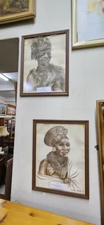 2 x Mizraim Maseko Portraits EACH