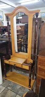 Yellowwood and Imbuia Hallstand