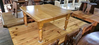 Oak Square Coffee Table