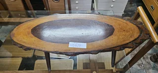 Retro Live-edge Coffee Table