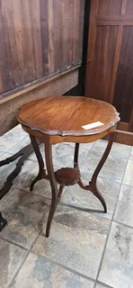 Art Nouveau Mahogany Lamp Table