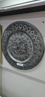 Vintage Copper Engraved Tray