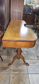 Oak Large Carved Server