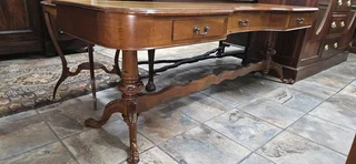 Oak Large Carved Server