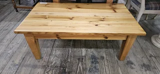 Oregon Pine Coffee Table (Thick Top)