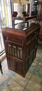 Antique Mahogany Liquor Cabinet