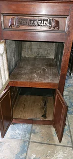 Antique Mahogany Liquor Cabinet