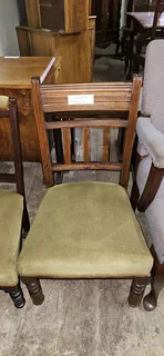 Edwardian Walnut Nursing Chairs x 2 EACH