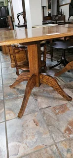2 x Oak Bistro Dining Tables EACH