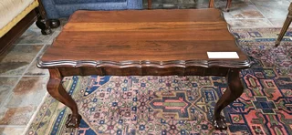 Imbuia Ball and Claw Coffee Table