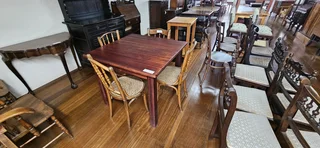 Oregon Pine Square Table Only