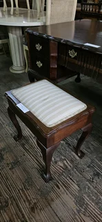 Stinkwood Piano Stool with Recess