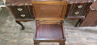 Stinkwood Piano Stool with Recess