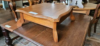 Teak Square Side Table x 1