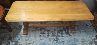 Oak Refectory Style Coffee Table