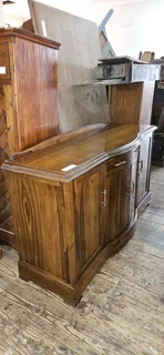 Kiaat Bow-front Sideboard