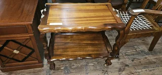 Imbuia Drinks Trolley