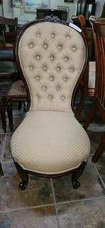 Victorian Mahogany Grandma Chair x 1
