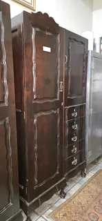 Imbuia Combination Gents Wardrobe