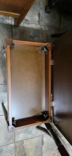 Mahogany ➕️ Finish Stool with Recess