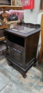 Imbuia Ball and Claw Nightstand