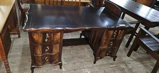 Stinkwood 6-drawer Desk