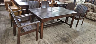 7-pc Balau Patio Set