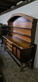 Yellowwood and Imbuia Welsh Dresser