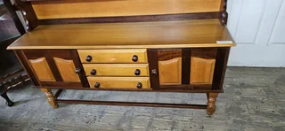 Yellowwood and Imbuia Welsh Dresser