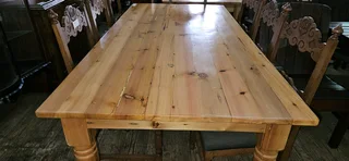 Oregon Pine 8-seater Table
