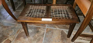 Stinkwood Riempie Stool