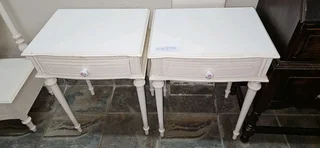 2 x Vintage French Style Bedside Tables EACH