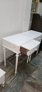 2 x Vintage French Style Bedside Tables EACH