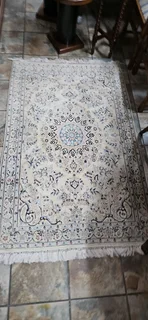 Nain Part-silk Persian Rug