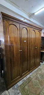Walnut Bespoke 4-door Wardrobe