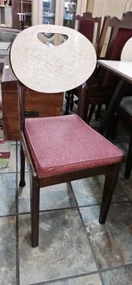 8-pc Mid-century Mahogany ➕️ FormicaDining Set