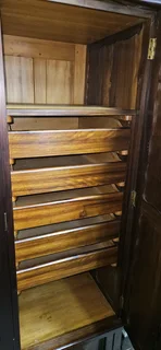 Stinkwood Gabled 3-door Wardrobe